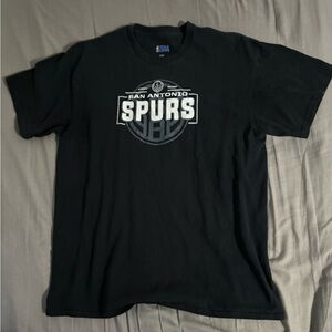 NBA Black Spurs T-Shirt